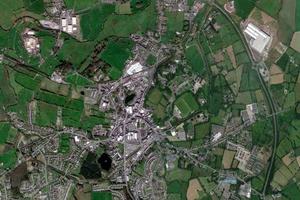 莫納亨市衛星地圖-愛爾蘭莫納亨市中文版地圖瀏覽-莫納亨旅遊地圖