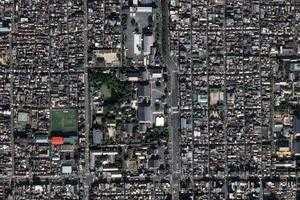 日本西本愿寺旅游地图_日本西本愿寺卫星地图_日本西本愿寺景区地图