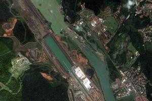 巴拿马运河旅游地图_巴拿马运河卫星地图_巴拿马运河景区地图