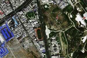 延安路卫星地图-新疆维吾尔自治区阿克苏地区乌鲁木齐市天山区南草滩街道地图浏览