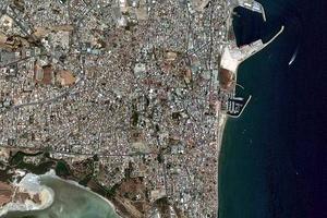 拉纳卡市卫星地图-塞浦路斯拉纳卡市中文版地图浏览-拉纳卡旅游地图