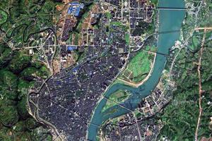 南充市衛星地圖-四川省南充市、區、縣、村各級地圖瀏覽