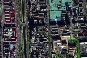建功南里社區衛星地圖-北京市西城區白紙坊街道平原里南區社區地圖瀏覽