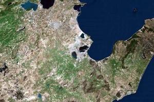 突尼西亞省衛星地圖-突尼西亞突尼西亞省中文版地圖瀏覽-突尼西亞旅遊地圖