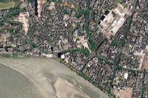 篦子街衛星地圖-四川省樂山市市中區大佛街道地圖瀏覽