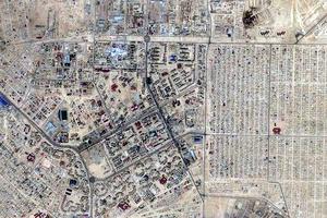 扎瑙津市卫星地图-哈萨克斯坦扎瑙津市中文版地图浏览-扎瑙津旅游地图