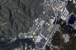 果川市衛星地圖-韓國光州市京畿道果川市中文版地圖瀏覽-果川旅遊地圖