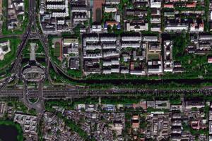 安德路南社區衛星地圖-北京市西城區德勝街道六鋪炕南小街地圖瀏覽