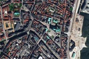 奥胡斯市卫星地图-丹麦奥胡斯市中文版地图浏览-奥胡斯旅游地图