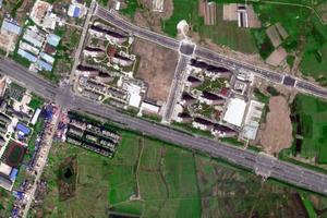 三十頭衛星地圖-安徽省合肥市新站高新技術產業開發區七里塘街道地圖瀏覽
