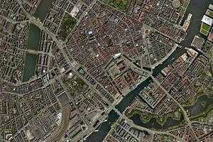 丹麦哥本哈根市旅游地图_丹麦哥本哈根市卫星地图_丹麦哥本哈根市景区地图