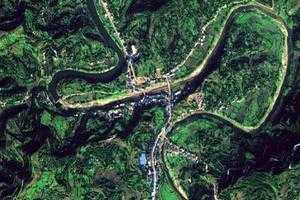 二道镇卫星地图-四川省南充市仪陇县杨桥镇、村地图浏览