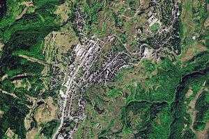 维新镇卫星地图-贵州省毕节市纳雍县文昌街道、村地图浏览