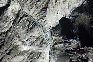 奔都鄉衛星地圖-四川省甘孜藏族自治州得榮縣瓦卡鎮、村地圖瀏覽