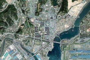 光陽市衛星地圖-韓國光州市全羅南道光陽市中文版地圖瀏覽-光陽旅遊地圖