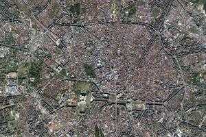 布加勒斯特市(首都)卫星地图-罗马尼亚布加勒斯特市(首都)中文版地图浏览-布加勒斯特旅游地图