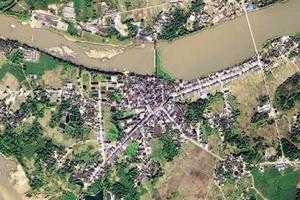 沙河镇卫星地图-广西壮族自治区玉林市博白县沙河镇、村地图浏览