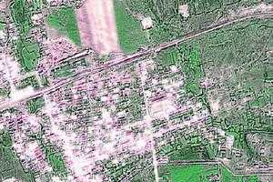 韩家园镇卫星地图-黑龙江省大兴安岭地区呼玛县韩家园镇、村地图浏览