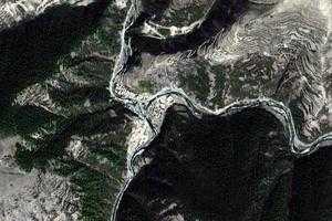 垮沙乡卫星地图-四川省阿坝藏族羌族自治州阿坝县垮沙乡、村地图浏览