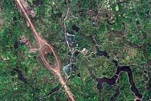 团结镇卫星地图-四川省自贡市大安区团结镇、村地图浏览