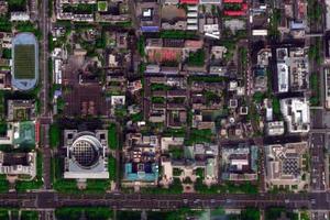 京畿道社区卫星地图-北京市西城区金融街街道砖塔社区地图浏览