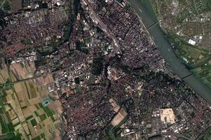 美因茨市卫星地图-德国美因茨市中文版地图浏览-美因茨旅游地图