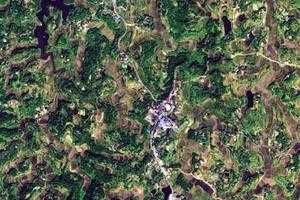 直升鎮衛星地圖-重慶市榮昌區萬靈鎮、村地圖瀏覽