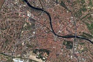 奥拉迪亚市卫星地图-罗马尼亚奥拉迪亚市中文版地图浏览-奥拉迪亚旅游地图