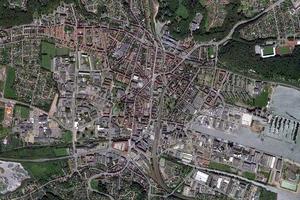 瓦埃勒市卫星地图-丹麦瓦埃勒市中文版地图浏览-瓦埃勒旅游地图
