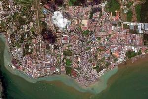 斗湖市衛星地圖-馬來西亞沙巴州斗湖市中文版地圖瀏覽-斗湖旅遊地圖