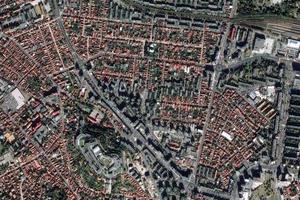 布拉索夫市卫星地图-罗马尼亚布拉索夫市中文版地图浏览-布拉索夫旅游地图