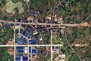 东柳乡卫星地图-四川省达州市大竹县白塔街道、村地图浏览
