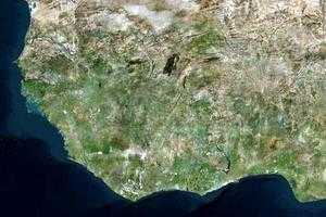 西非卫星地图_西非国家地图_西非城市中文版地图浏览