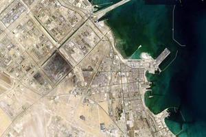 朱拜勒市卫星地图-沙特阿拉伯朱拜勒市中文版地图浏览-朱拜勒旅游地图