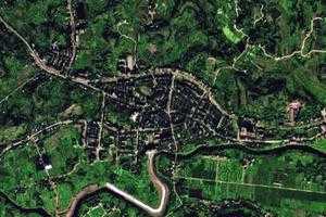 龙台镇卫星地图-四川省资阳市安岳县岳城街道、村地图浏览
