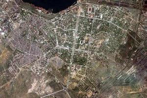 鐵米爾套市衛星地圖-哈薩克鐵米爾套市中文版地圖瀏覽-鐵米爾套旅遊地圖