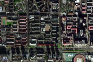 八角南路社区卫星地图-北京市石景山区八角街道体育场西街社区地图浏览