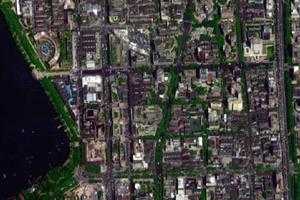 湖滨卫星地图-浙江省杭州市上城区湖滨街道地图浏览