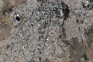 卡夫市衛星地圖-突尼西亞卡夫市中文版地圖瀏覽-卡夫旅遊地圖