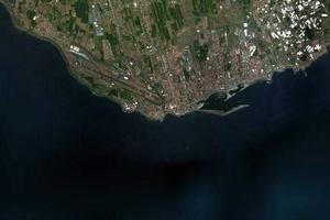 蓬塔德尔加达市(首都)卫星地图-亚速尔群岛蓬塔德尔加达市(首都)中文版地图浏览-蓬塔德尔加达旅游地图