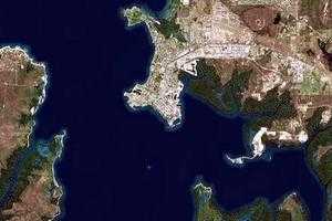 达尔文市卫星地图-澳大利亚悉尼市墨尔本市北领地达尔文市中文版地图浏览-达尔文旅游地图