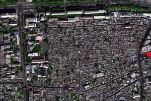 延壽街社區衛星地圖-北京市西城區大柵欄街道前門西河沿社區地圖瀏覽