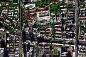 小庄社区卫星地图-北京市朝阳区东湖街道呼家楼街道新街社区地图浏览