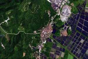 逕口鎮衛星地圖-廣東省肇慶市四會市肇慶高新技術產業開發區、村地圖瀏覽