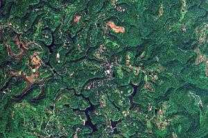 农团乡卫星地图-四川省自贡市自流井区丹桂街道、村地图浏览