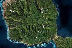 大溪地衛星地圖-法屬波利尼西亞大溪地中文版地圖瀏覽-大溪地旅遊地圖