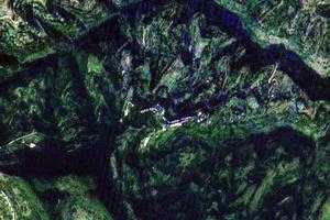 高码乡卫星地图-四川省南充市营山县绥安街道、村地图浏览