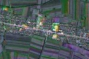 楊木鄉衛星地圖-黑龍江省雞西市密山市楊木鄉、村地圖瀏覽