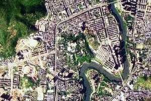 万山镇卫星地图-贵州省铜仁市万山区仁山街道、村地图浏览