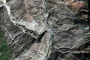 斯闸乡卫星地图-四川省甘孜藏族自治州得荣县瓦卡镇、村地图浏览